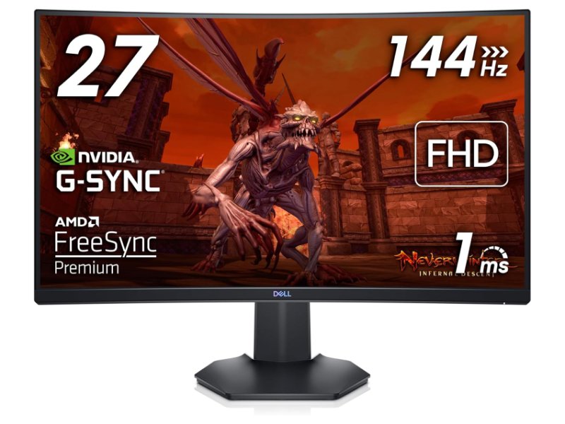 Ecran 2k 144hz 27 pouces Dell